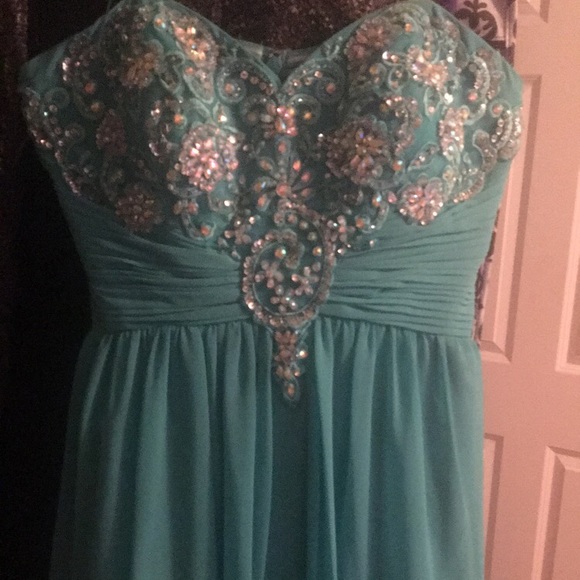 Prom dress size 13 - Picture 3 of 4